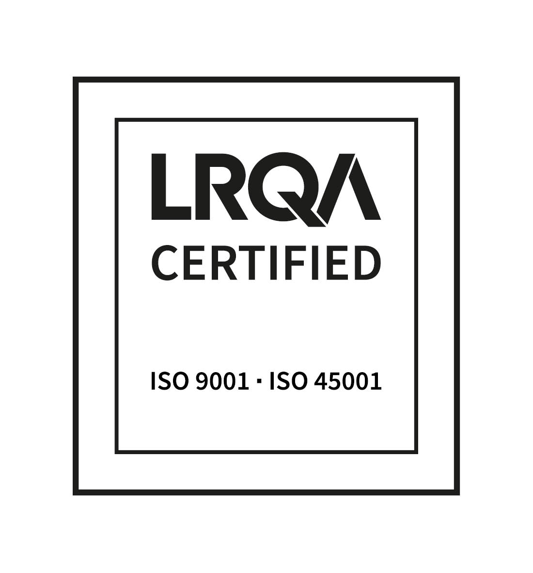 LRQA Certified ISO Standards